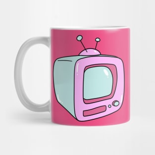 Pink Vintage TV Mug